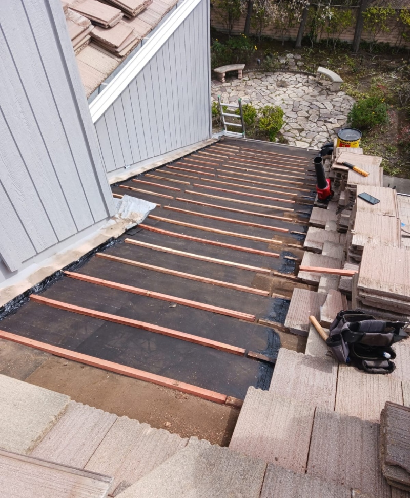 asphalt roof shingles installation