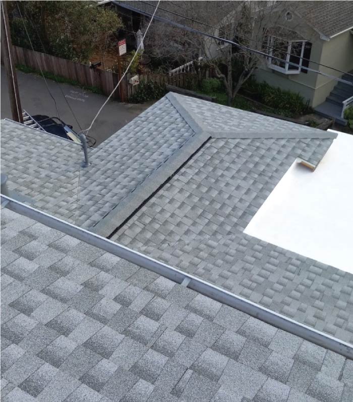asphalt shingle roof and cool roof for energy savings